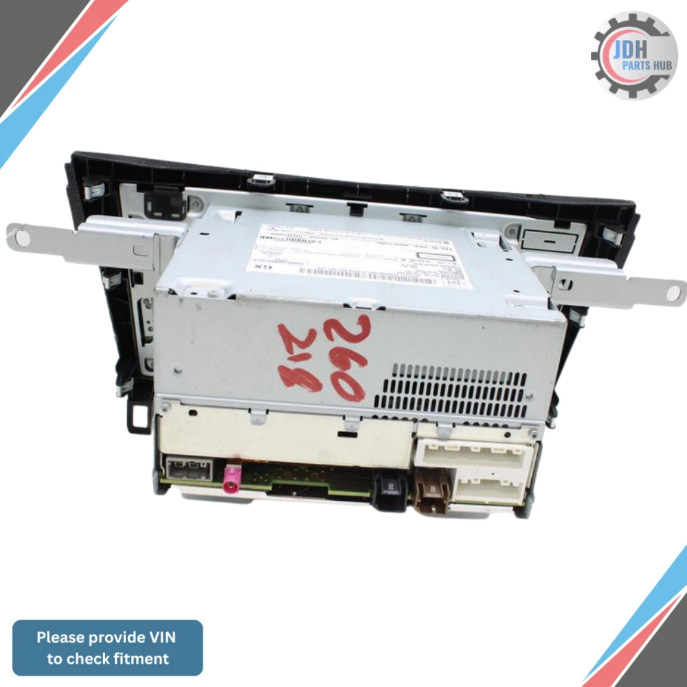 2018–2020 Nissan Rogue AM FM CD Radio Display & Receiver Single CD OEM — view 2