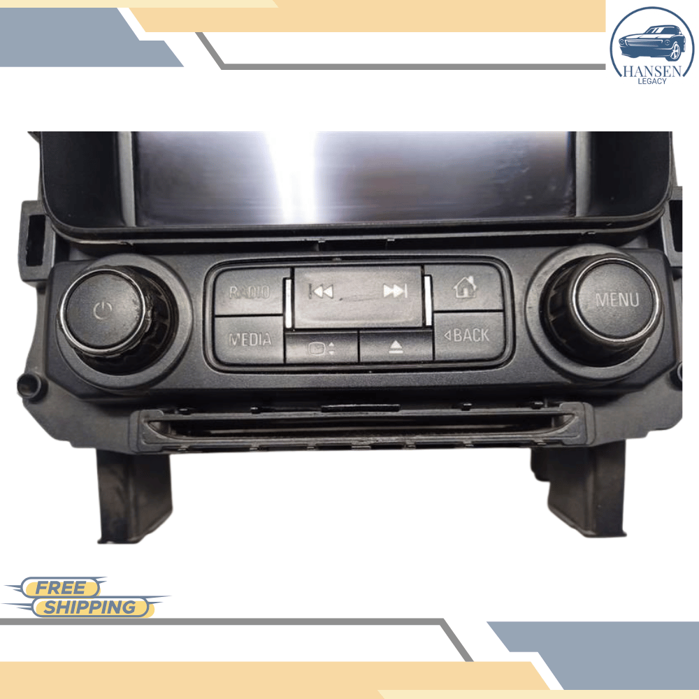2017–2020 Chevrolet Tahoe Radio Control Panel With Display Screen OEM — view 2