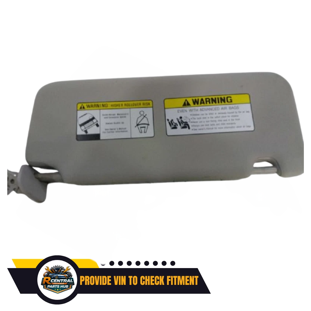 2023–2024 Kia Niro LH Driver Sunvisor Sun Visor with Mirror OEM — view 3