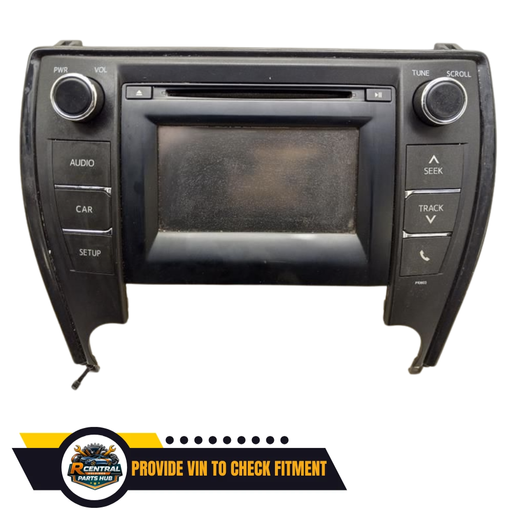 2015 Toyota Camry Radio Receiver Display Screen ID 10803 — view 1