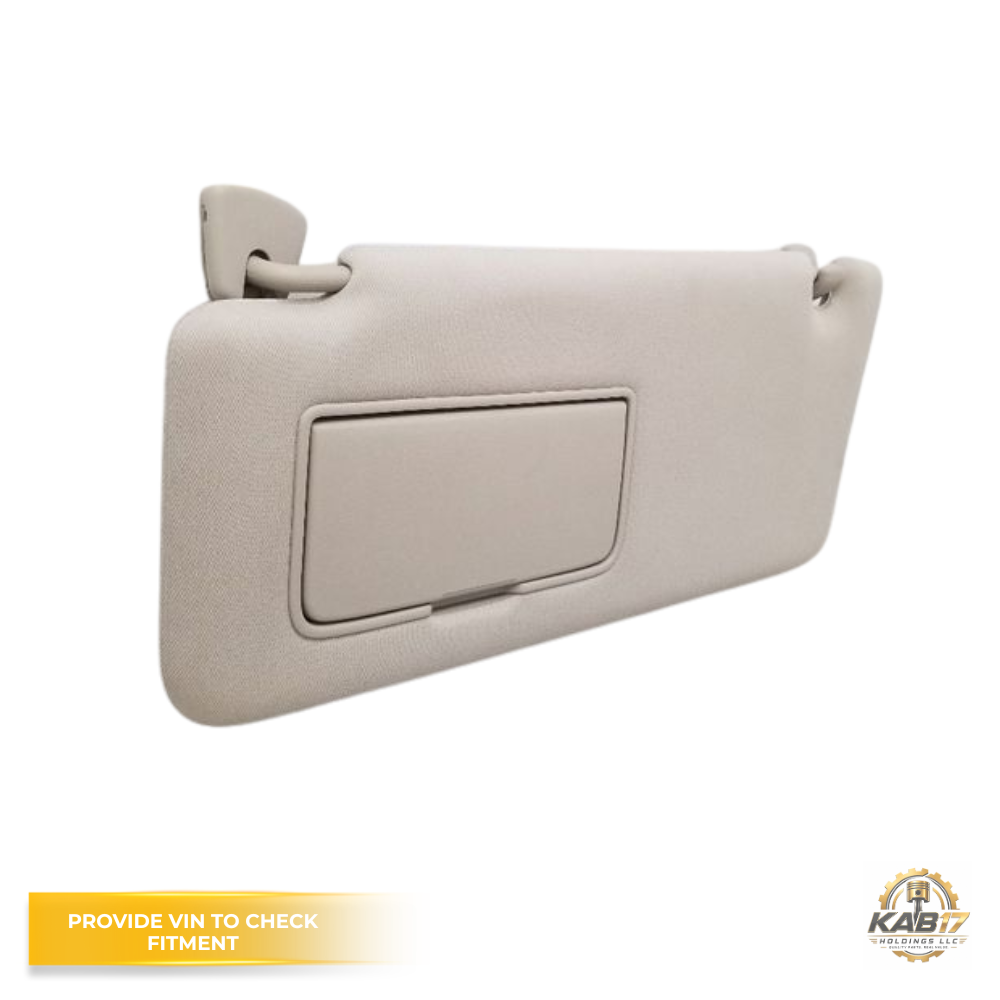 2012–2015 Chevrolet Captiva Left Driver Gray Sun Visor OEM — view 4