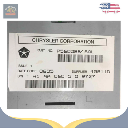 2005–2007 Chrysler 300 Charger Radio Receiver Display Option REC OEM — view 4