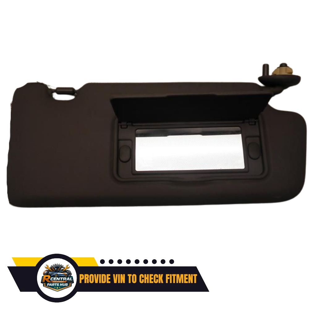 2012–2015 Honda Civic RH Passenger Sunvisor Sun Visor with Mirror OEM — view 1