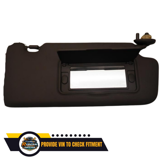 2012–2015 Honda Civic RH Passenger Sunvisor Sun Visor with Mirror OEM — view 1