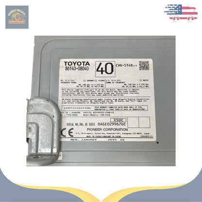 2015 Toyota Sienna AM-FM-CD Radio Receiver P10982 — view 3