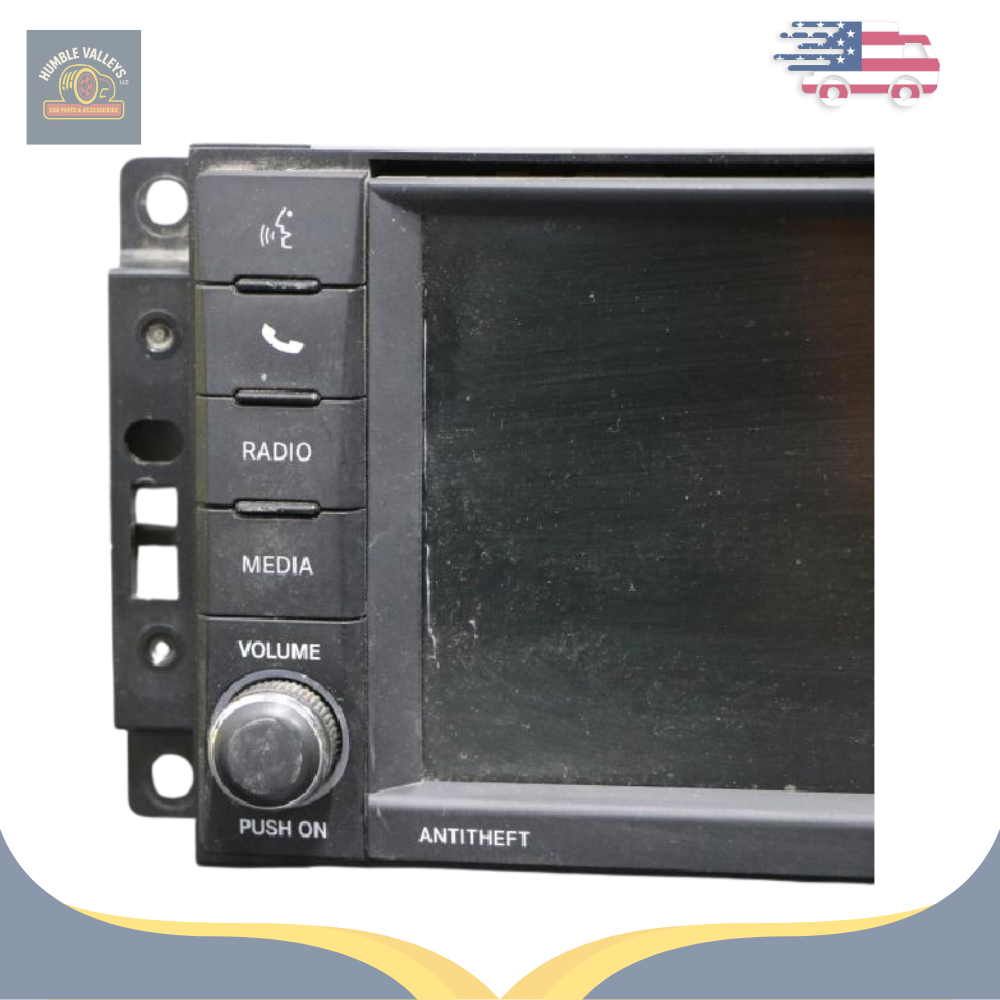 2013–2019 Dodge Caravan AM FM CD Satellite Radio Receiver RBZ OEM — view 2