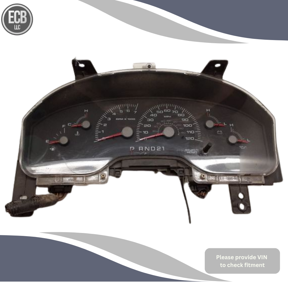 2004 Ford Expedition Speedometer with tachometer Instrument Gauge Cluster OEM — view 1