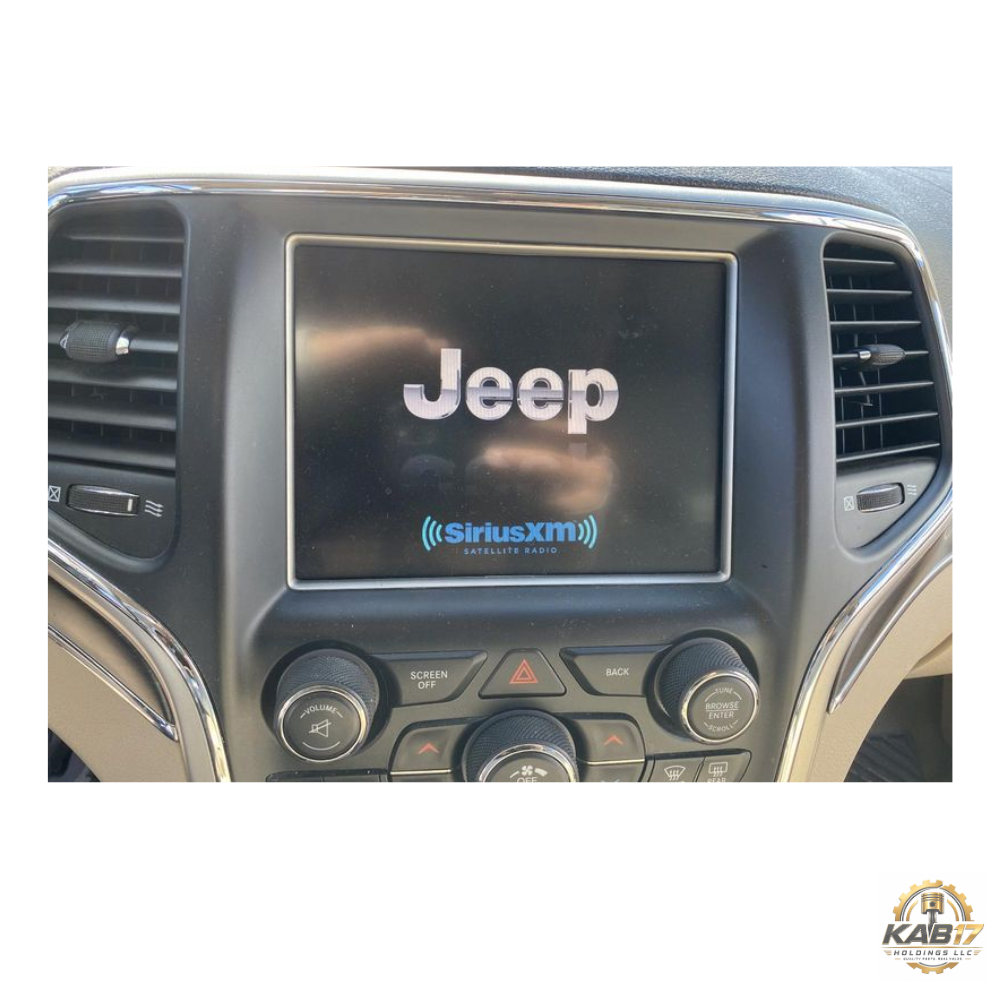2014 Jeep Grand Cherokee Radio Information Display Navigation 8.4" ID 68190240 — view 2