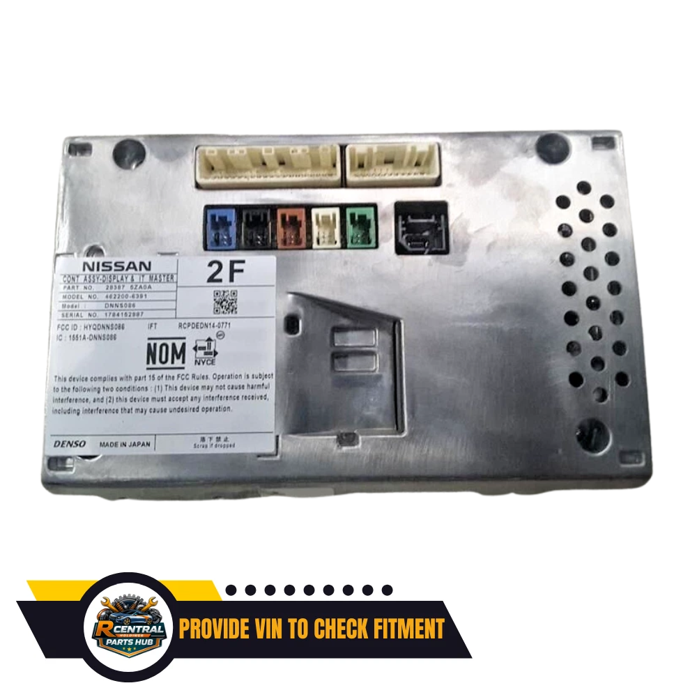 2017 Nissan Pathfinder Armada QX60 Touch Screen NAVIGATION Radio Display OEM — view 2