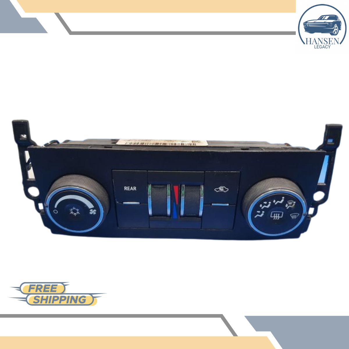 2010–2011 Chevrolet Tahoe AC Heater Temperature Control CJ3 10 11 — view 3