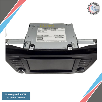 2018–2020 Nissan Rogue AM FM CD Radio Display & Receiver Single CD OEM 18 19 20 — view 2