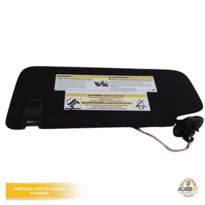 2019–2024 Cadillac XT4 RH Passenger Sunvisor Sun Visor with Mirror & Light OEM — view 4