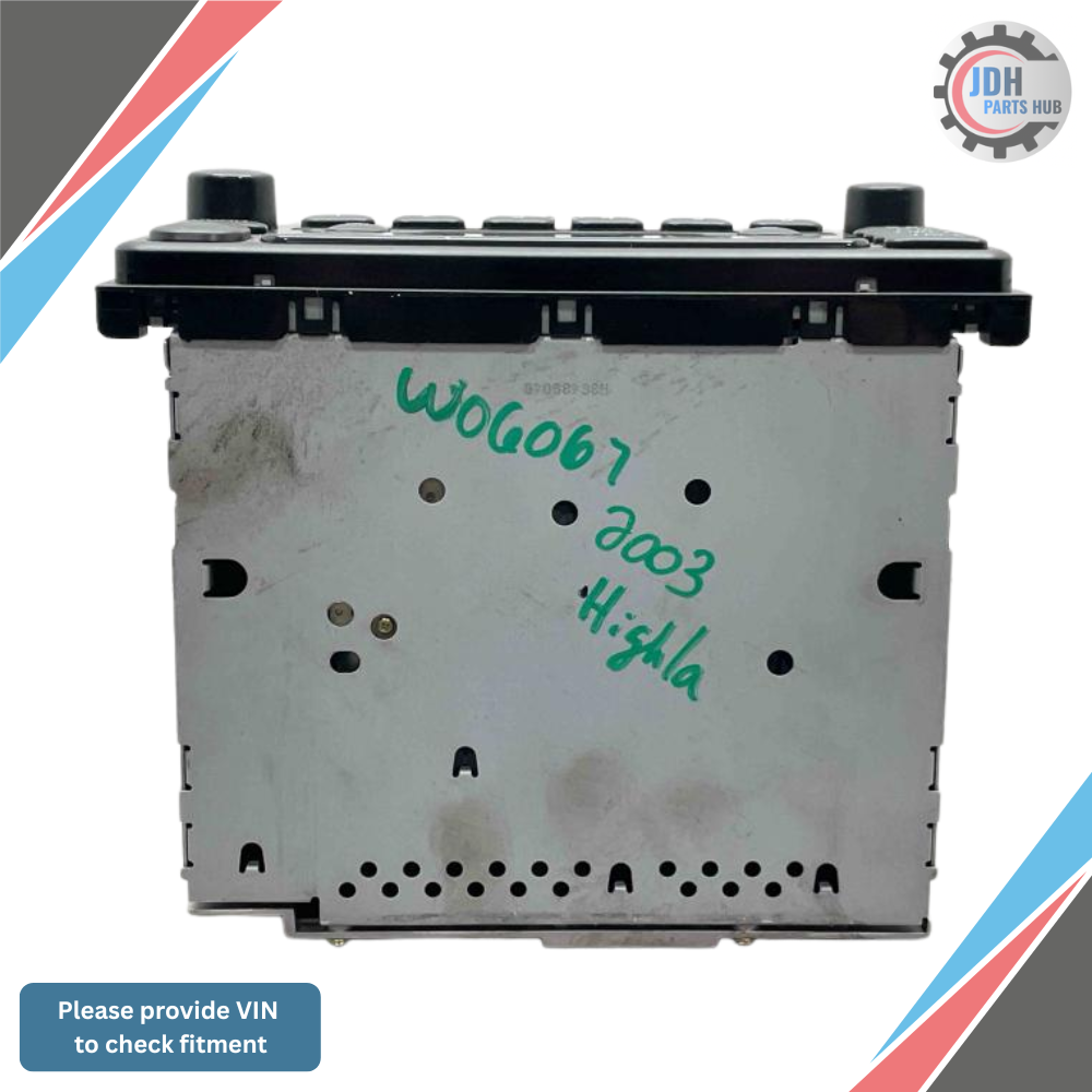 2000–2002 Toyota Celica Radio Receiver with CD Cassette OEM — view 2