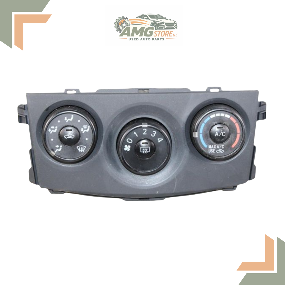 2009–2013 Toyota Corolla Manual A/C AC Heater Temperature Control — view 2