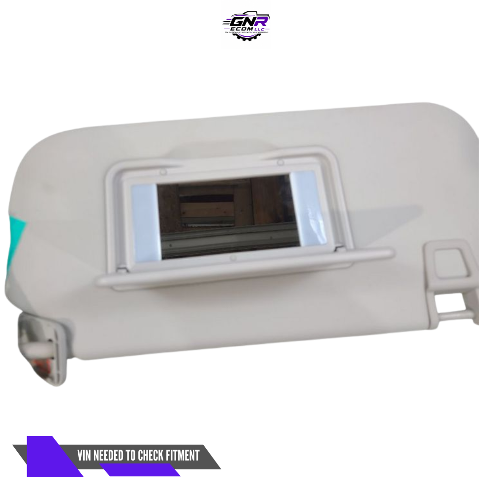 2021–2025 Ford Bronco Sport RH Passenger Sunvisor Sun Visor with Mirror & Light OEM — view 3