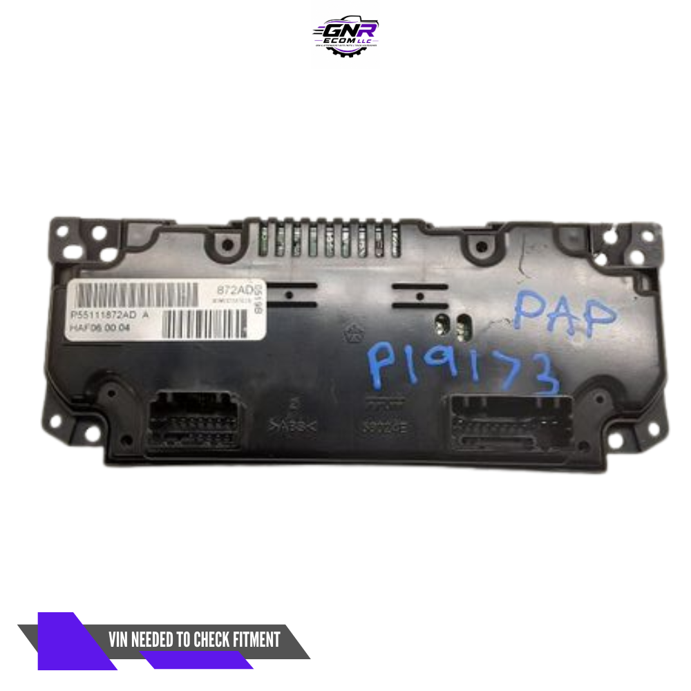 2008–2010 Chrysler 300 Climate AC Heater Temperature Control OEM — view 2