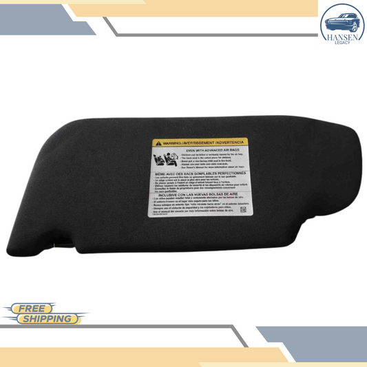 2013–2019 Ford Taurus RH Passenger Sunvisor Sun Visor with Mirror & Light OEM — view 1