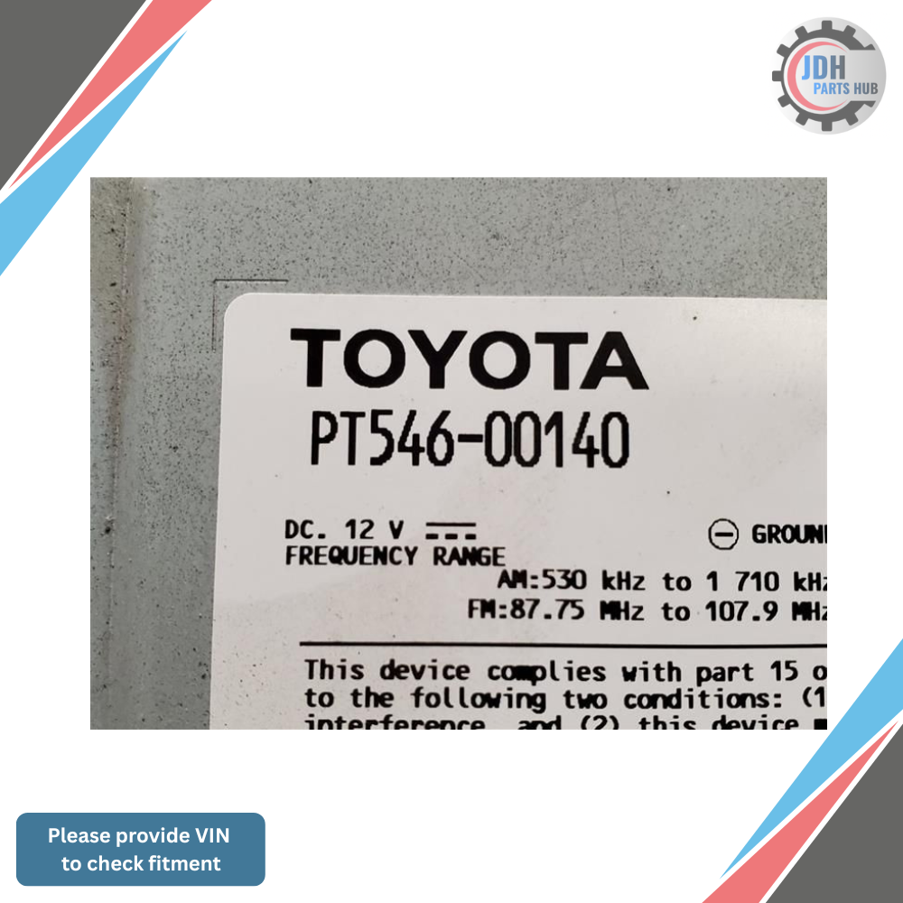 2013–2016 Scion tC XB Radio Display Screen with Navigation OEM — view 5