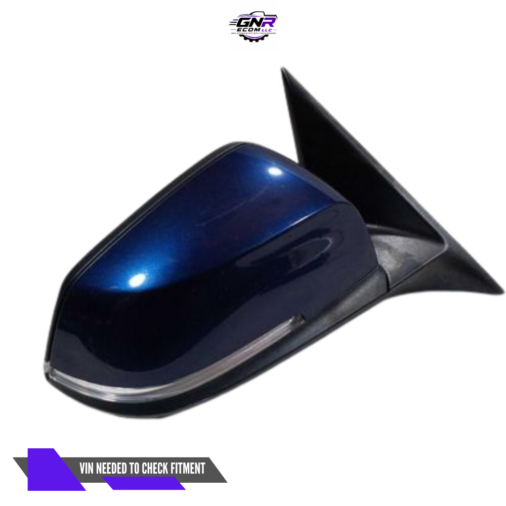 2013–2018 BMW 320I Passenger RH Side View Mirror Assembly OEM — view 1