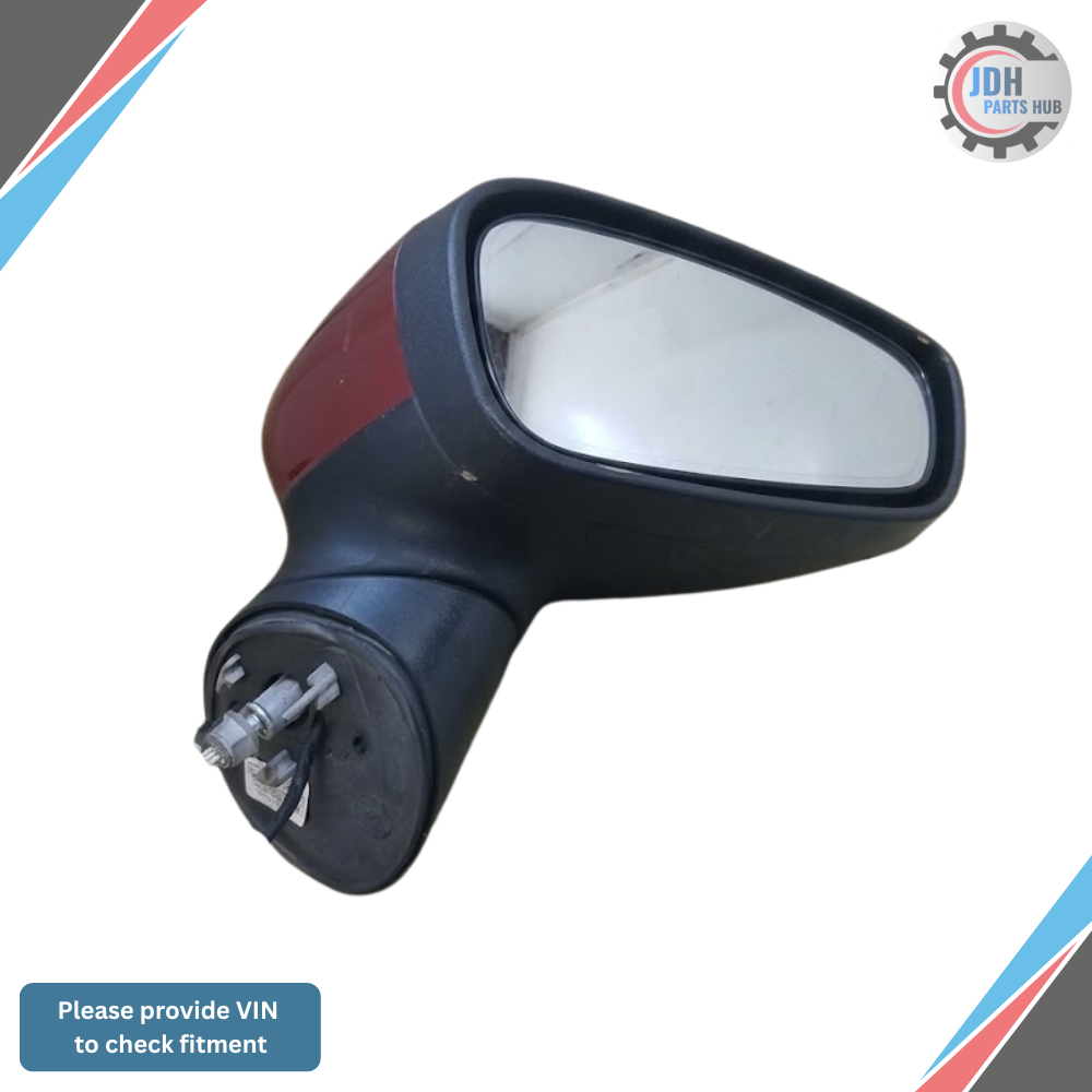 2011–2019 Ford Fiesta Right Passenger Side Door Mirror Red Heated — view 1