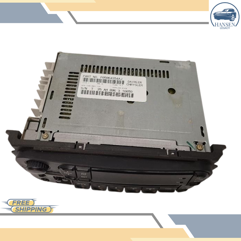 2002–2005 Dodge Ram 1500 Radio ID RBK 02 03 04 05 OEM — view 4