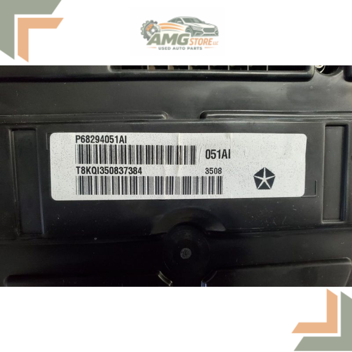 2019 Dodge Ram 1500 Speedometer Gauge Cluster MPH gasoline Assembly OEM — view 3