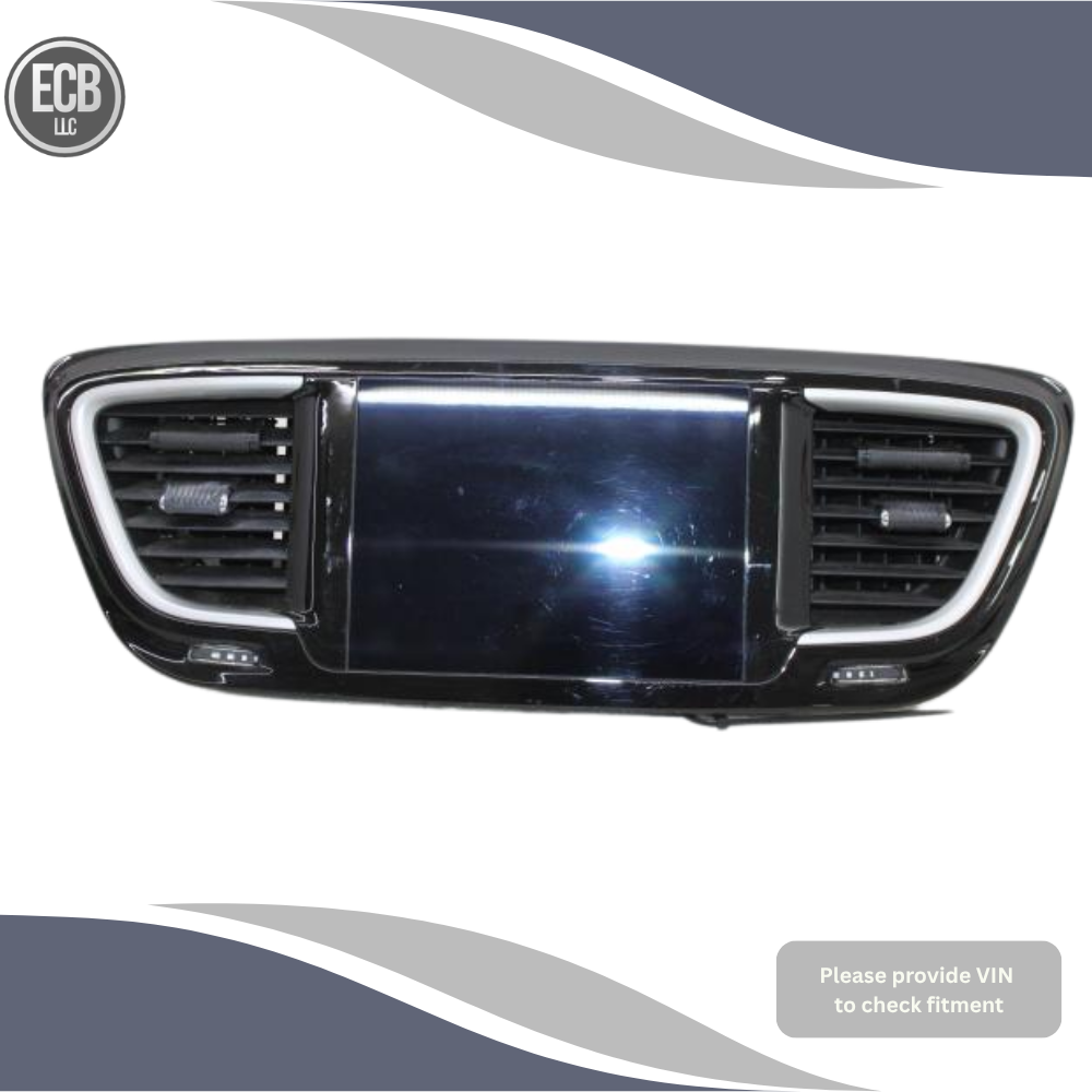 2017 Chrysler Pacifica Dash 8.40" Information Display Screen ID Option JB2 OEM — view 1