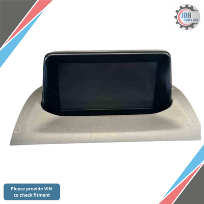 2017–2018 Mazda 3 Radio 7" Display Screen — view 1