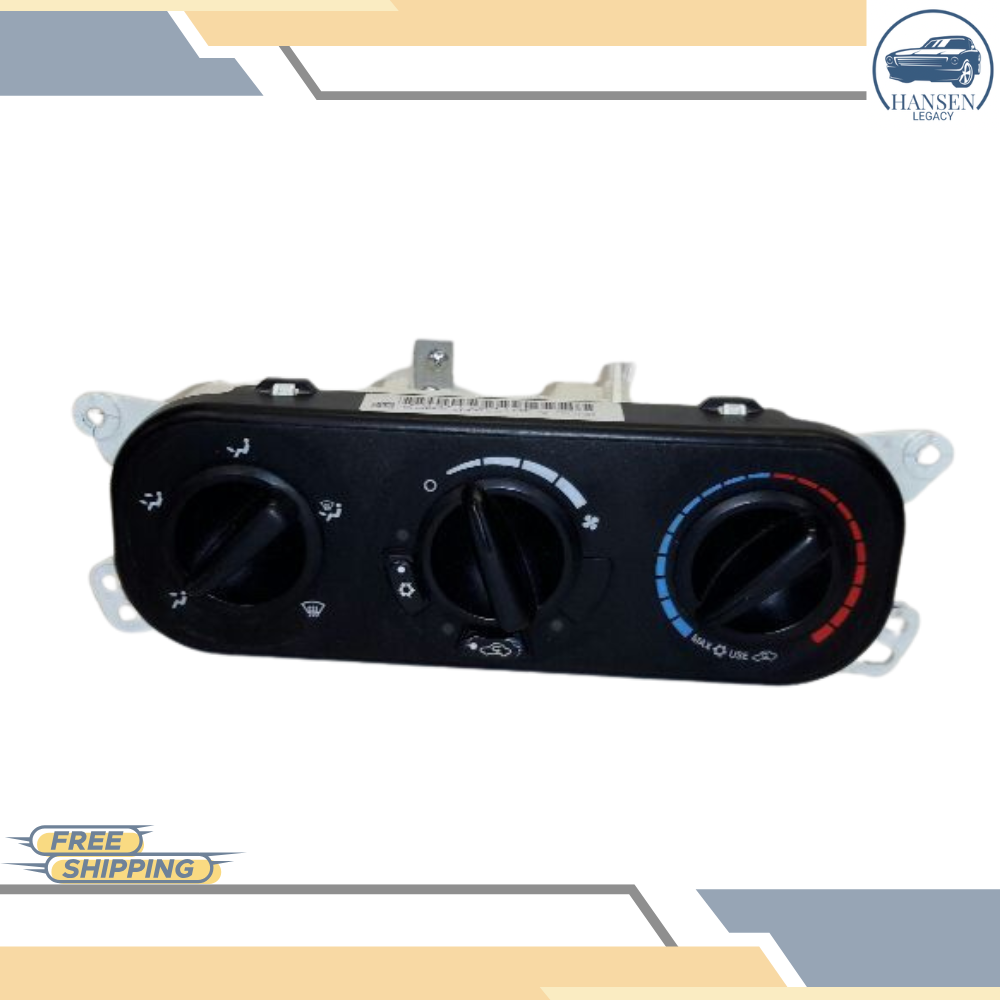 2007–2010 Jeep Wrangler A/C AC Heater Temperature Control 07 08 09 10 TESTED — view 2