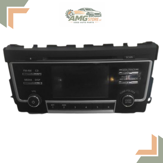 2016–2017 Nissan ALTIMA Radio Display Receiver AM FM CD BASE OEM — view 1
