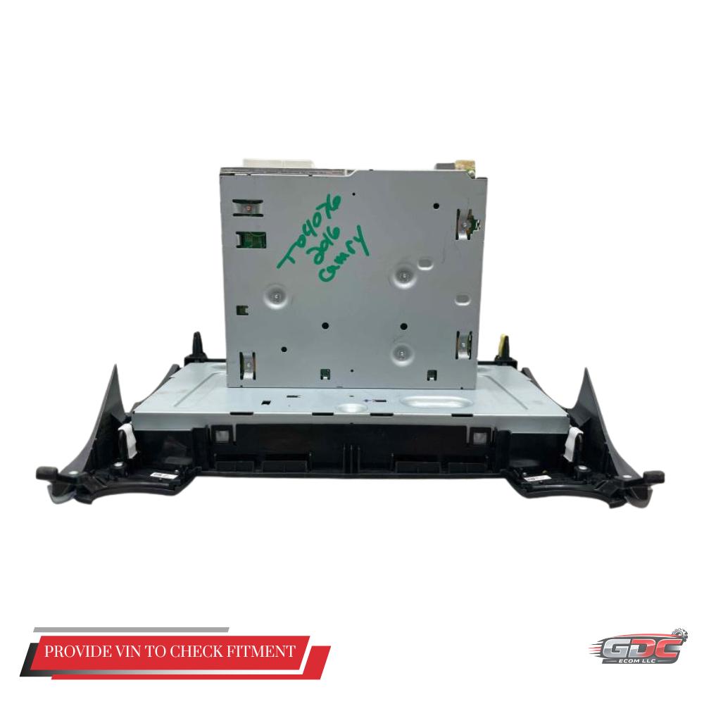 2015–2017 Toyota Camry Radio Touch Screen Display & Receiver OEM 86140-06680 — view 5