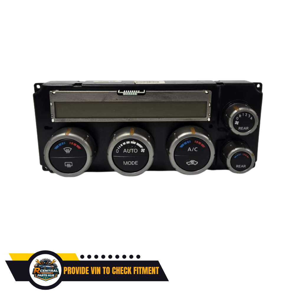 2005–2007 Nissan Pathfinder AC Heater Temperature Climate Control OEM — view 1