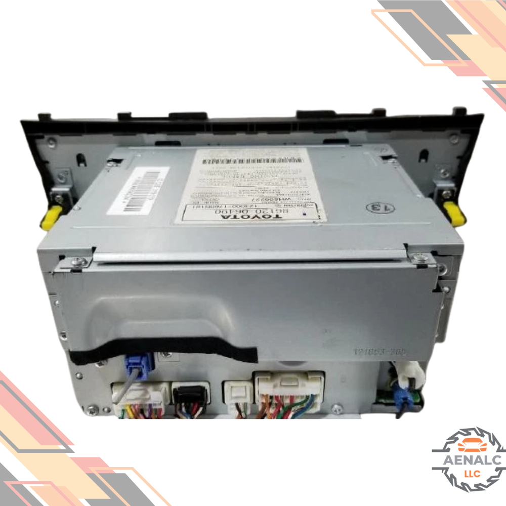 2010–2011 Toyota Camry without navigation AM-FM-CD Player OEM — view 2