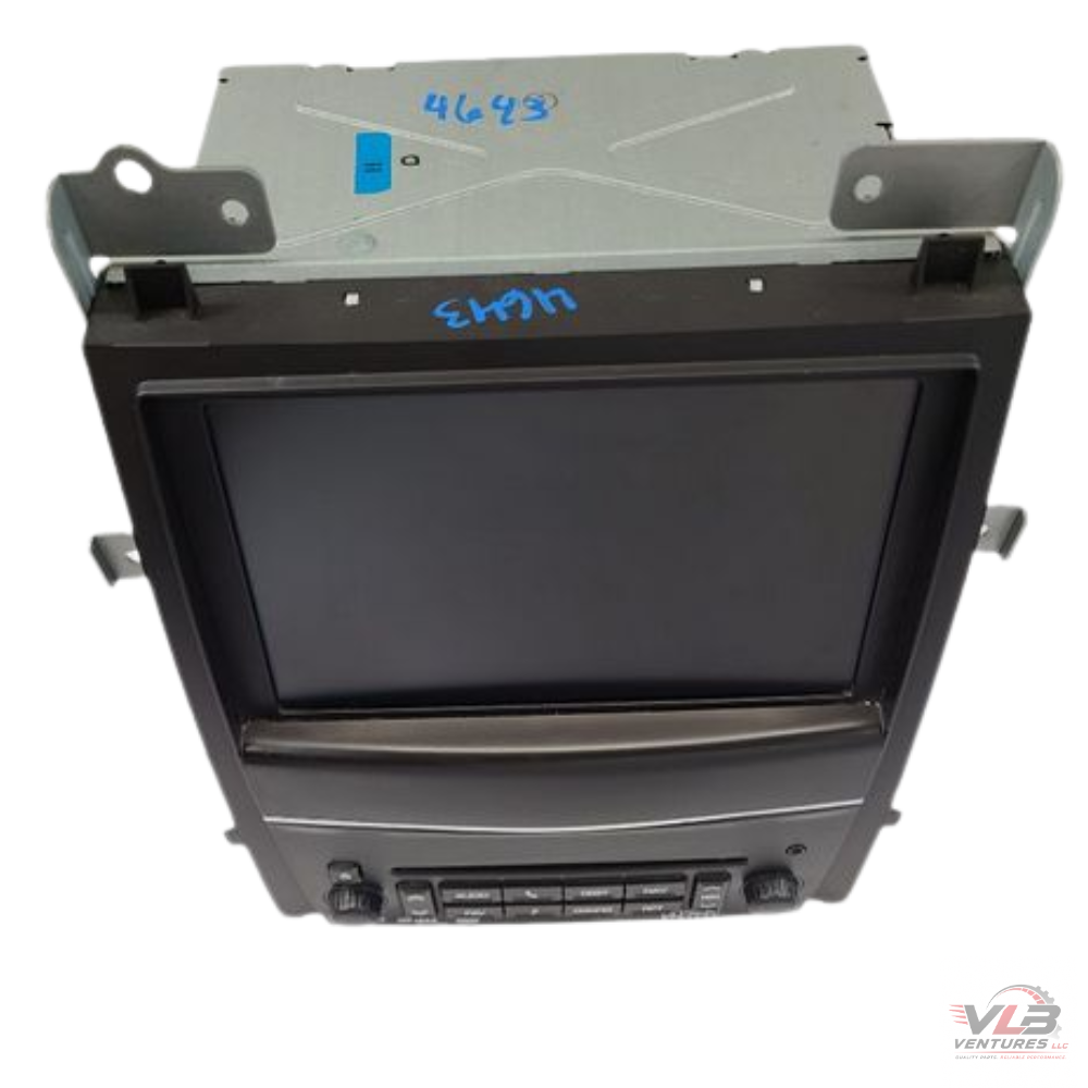 2011 Cadillac Escalade AM-FM-stereo-D<wbr/>VD-navigation Radio Receiver Display GMQ — view 1