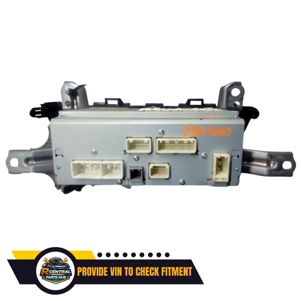 2012–2014 Toyota Prius V Display Screen CD Radio Receiver OEM — view 2
