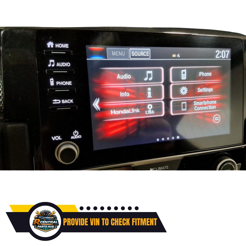 2019–2021 Honda Civic Info GPS TV Radio 7.0'' Inch Display Screen Factory OEM — view 2