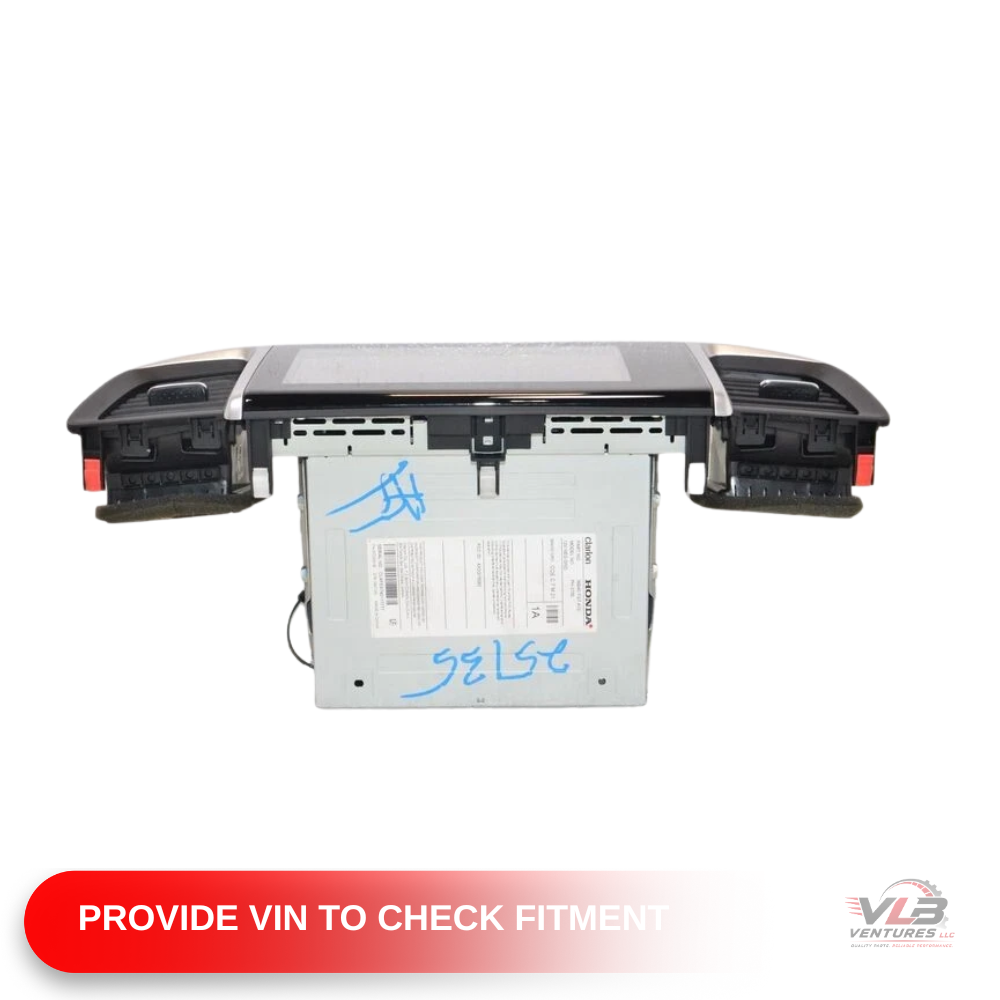 2016–2019 Honda Pilot EX EX-L Radio Audio 8" Display Screen Receiver Panel OEM — view 2