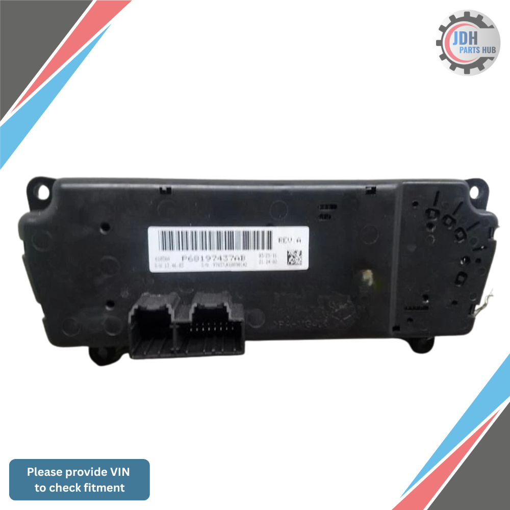 2014–2018 Jeep Wrangler Heater AC Temperature Control OEM — view 2