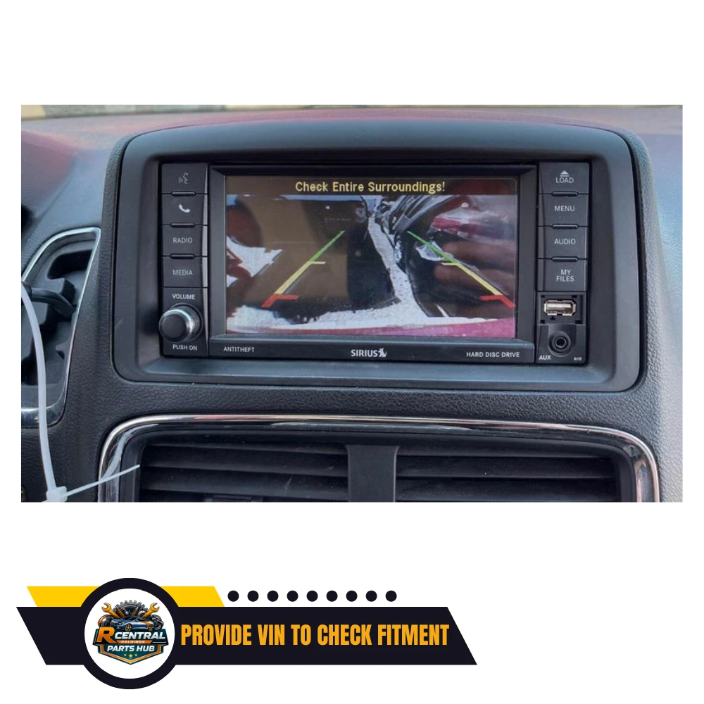 2012–2019 Dodge Caravan Radio Display Receiver RHB Navigation OEM — view 3