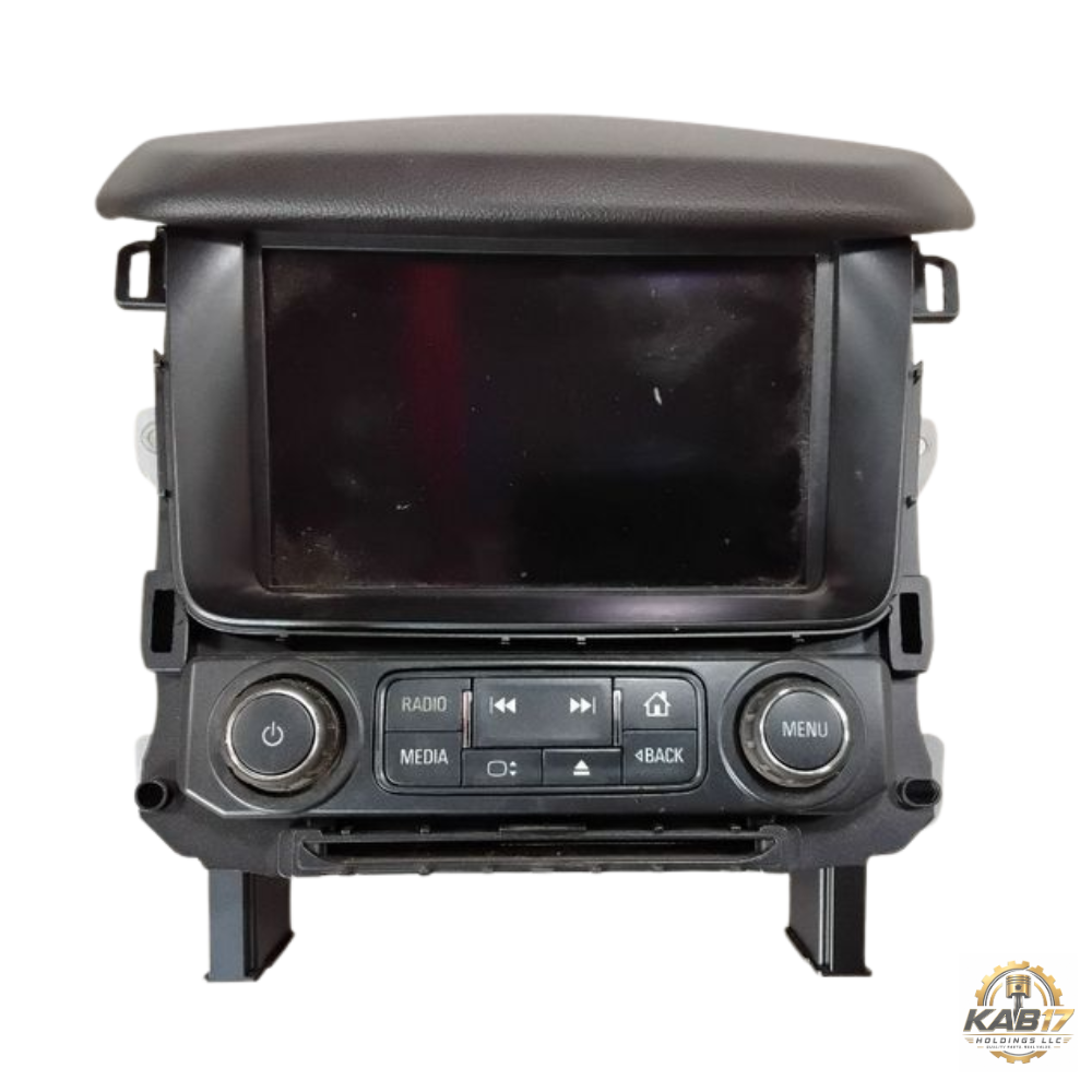 2017–2020 Chevrolet Tahoe Radio Control Panel Display Screen ID 84096260 OEM — view 1