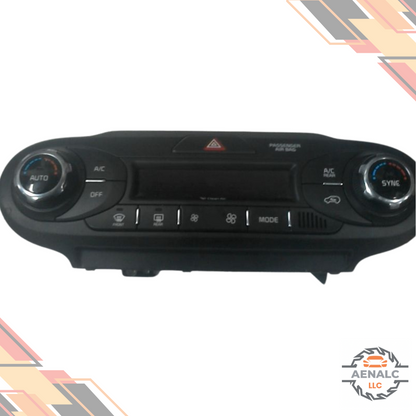 2016 Kia Sorento Dual Climate AC Heater Temperature Control With Rear AC OEM 16 — view 2