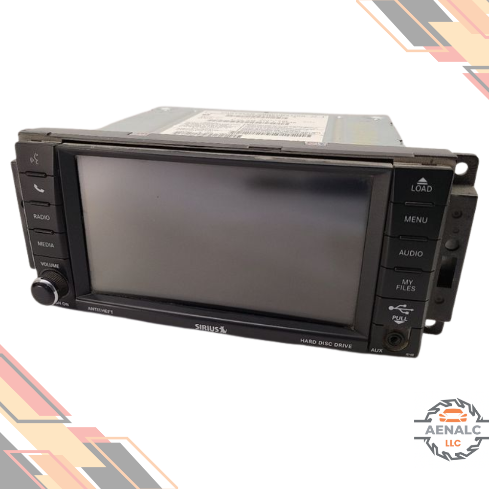 2012 Jeep Liberty AM FM CD AUX DVD Navigation Radio Rhb W Satellite OEM — view 1