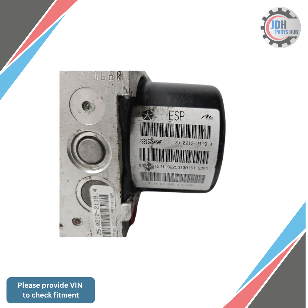 2014 Chrysler 300 Abs Anti-lock Brake Actuator Pump Module Assembly OEM Warranty — view 3
