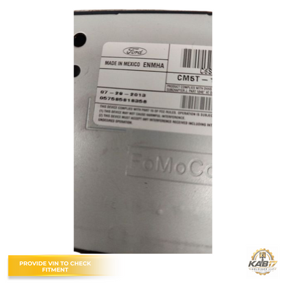 2012–2014 Ford Focus AM FM CD MP3 Radio Receiver OEM CM5T-19C107-JD — view 5