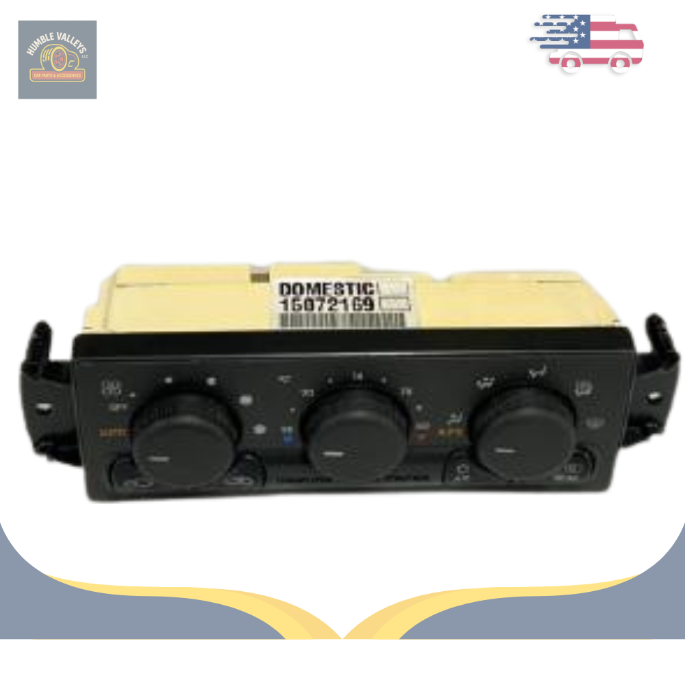 2002 Cadillac Escalade AC Heater Temperature Climate Control without Celsius Display — view 2