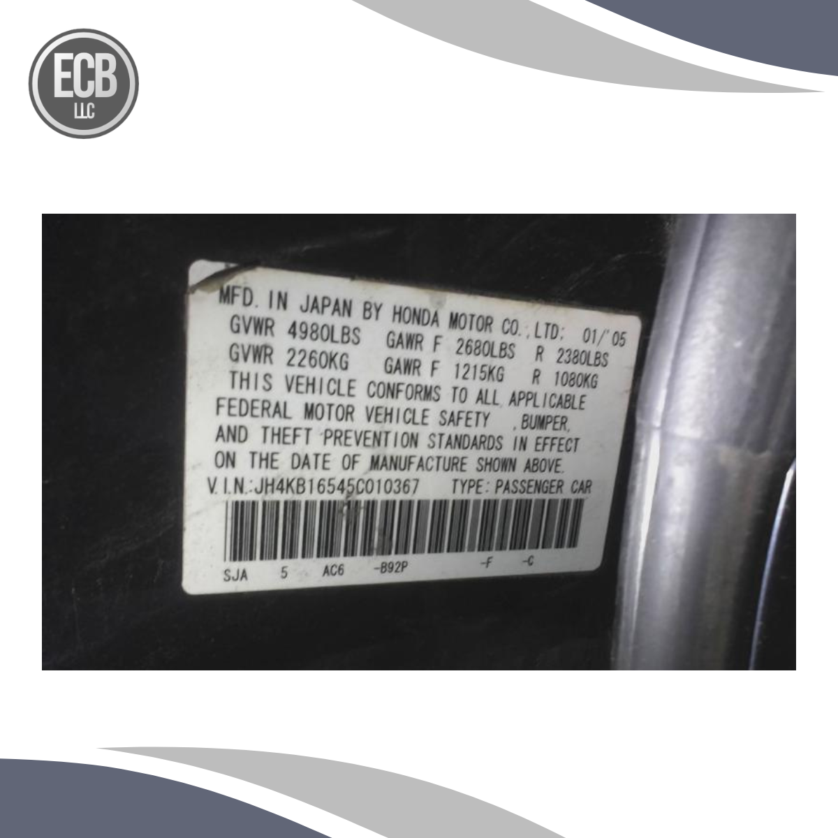2005–2012 Acura RL GPS/TV Display Screen Dash Lower Navigation OEM — view 3