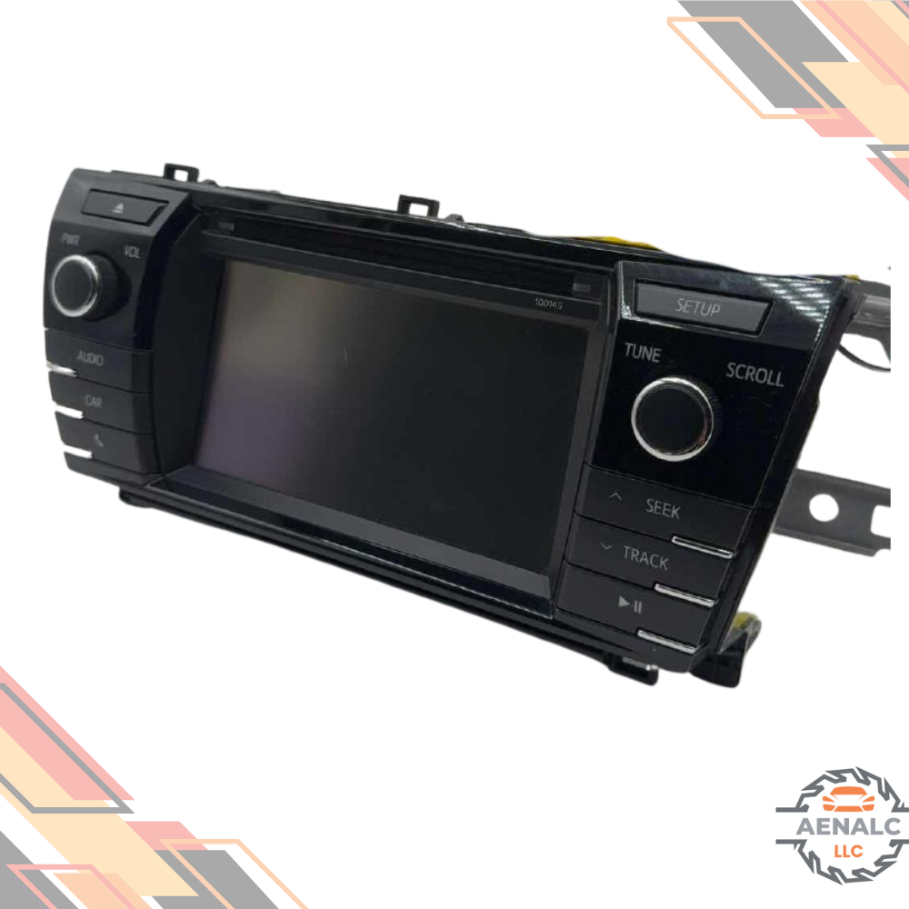 2014–2016 Toyota Corolla Touchscreen Display & Receiver OEM — view 2