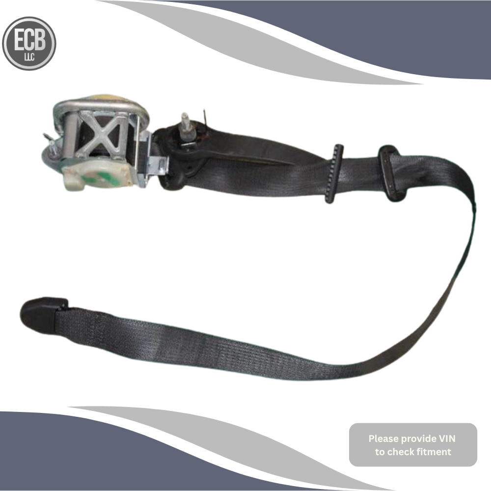 2010–2014 Ford Mustang Coupe Front Driver Seat Belt Retractor Assembly Black OEM — view 1