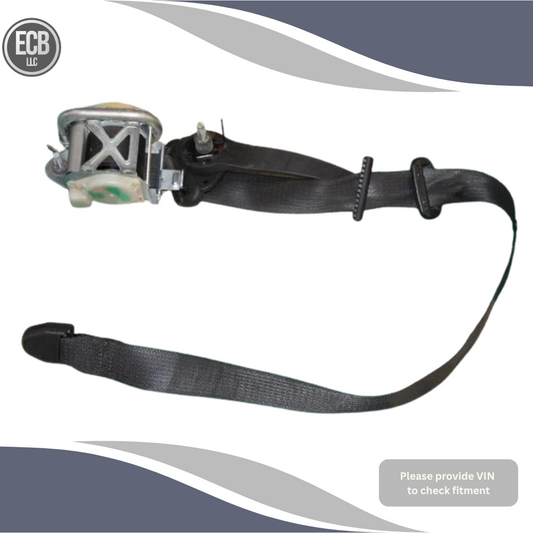 2010–2014 Ford Mustang Coupe Front Driver Seat Belt Retractor Assembly Black OEM — view 1