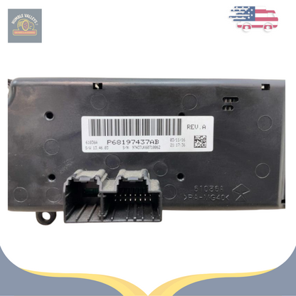 2014–2018 Jeep Wrangler Heater AC Temperature Control OEM — view 4